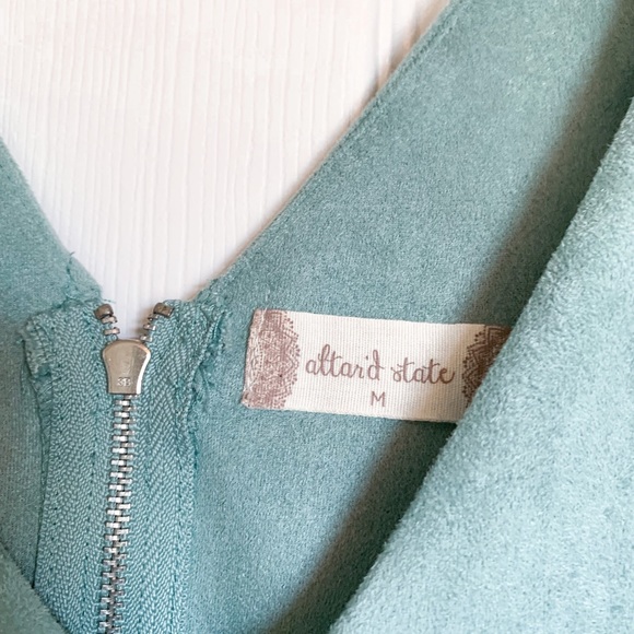 NWT Altar’d State Gorgeous Suede Dress - Picture 3 of 3